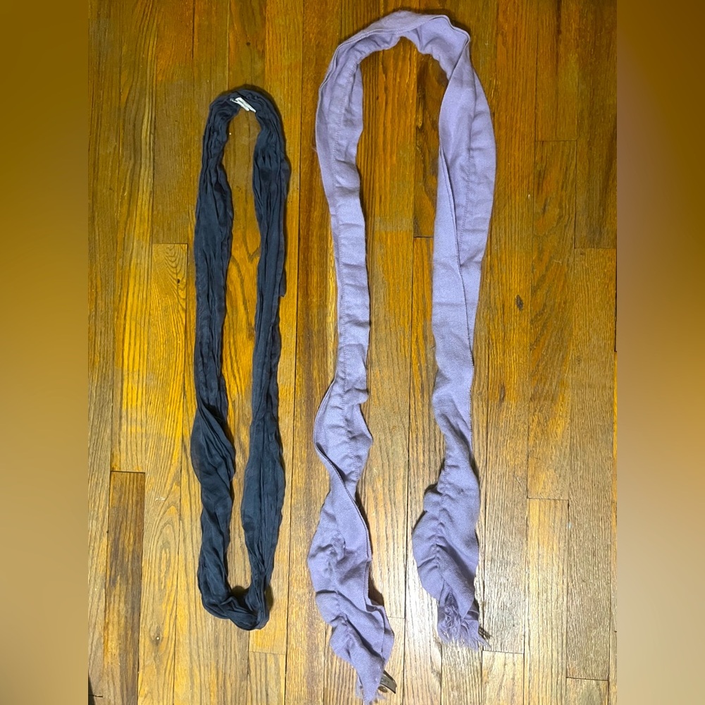 2 scarves